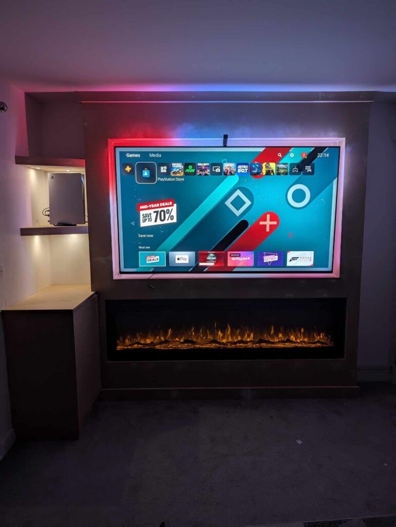 Bespoke media wall