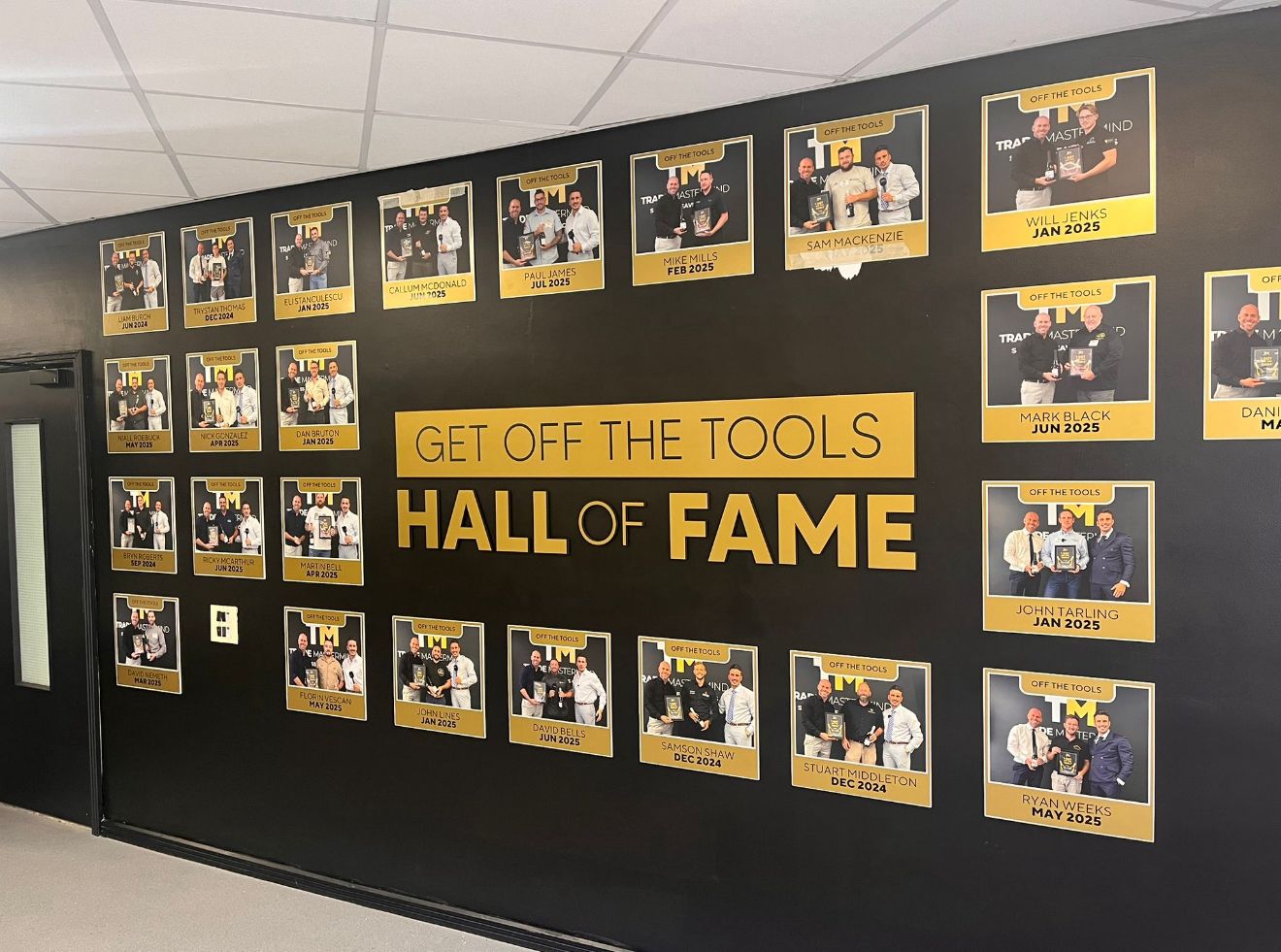 Get Off the Tools Hall of Fame Award