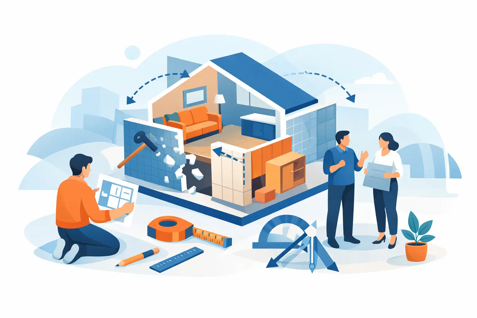 How to Reconfigure House Layout Properly